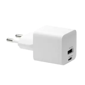 dbramante1928 - (30W) USB C / USB A GaN Charger Power Supply PD (CH18EUWH7098) - White