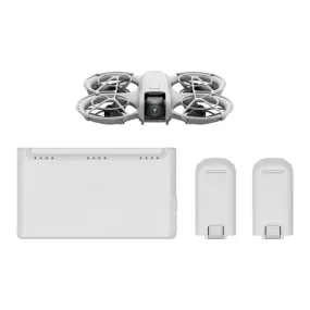 DJI Neo Fly More Combo Palm-Sized Drone with RC-N3 Remote Controller, 3x Intelligent Flight Battery, and Two-Way Charging Hub / Standard (Drone Only) 4K Ultra-Stabilized Video, AI Subject Tracking, QuickShots, and Multiple Control Options