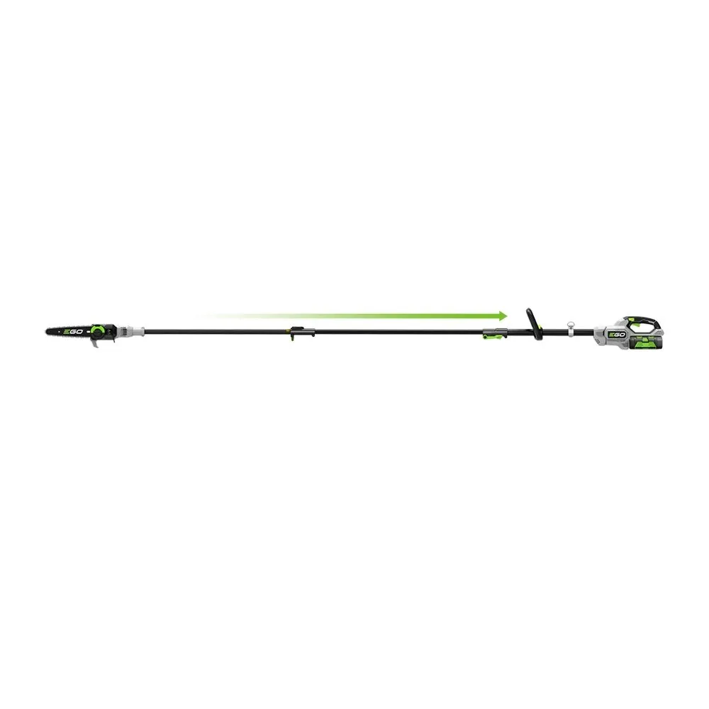 EGO PS1001 10" Dedicated Pole Saw w/ Telescopic Carbon Fiber Shaft Kit (2.5Ah, 210W charger)