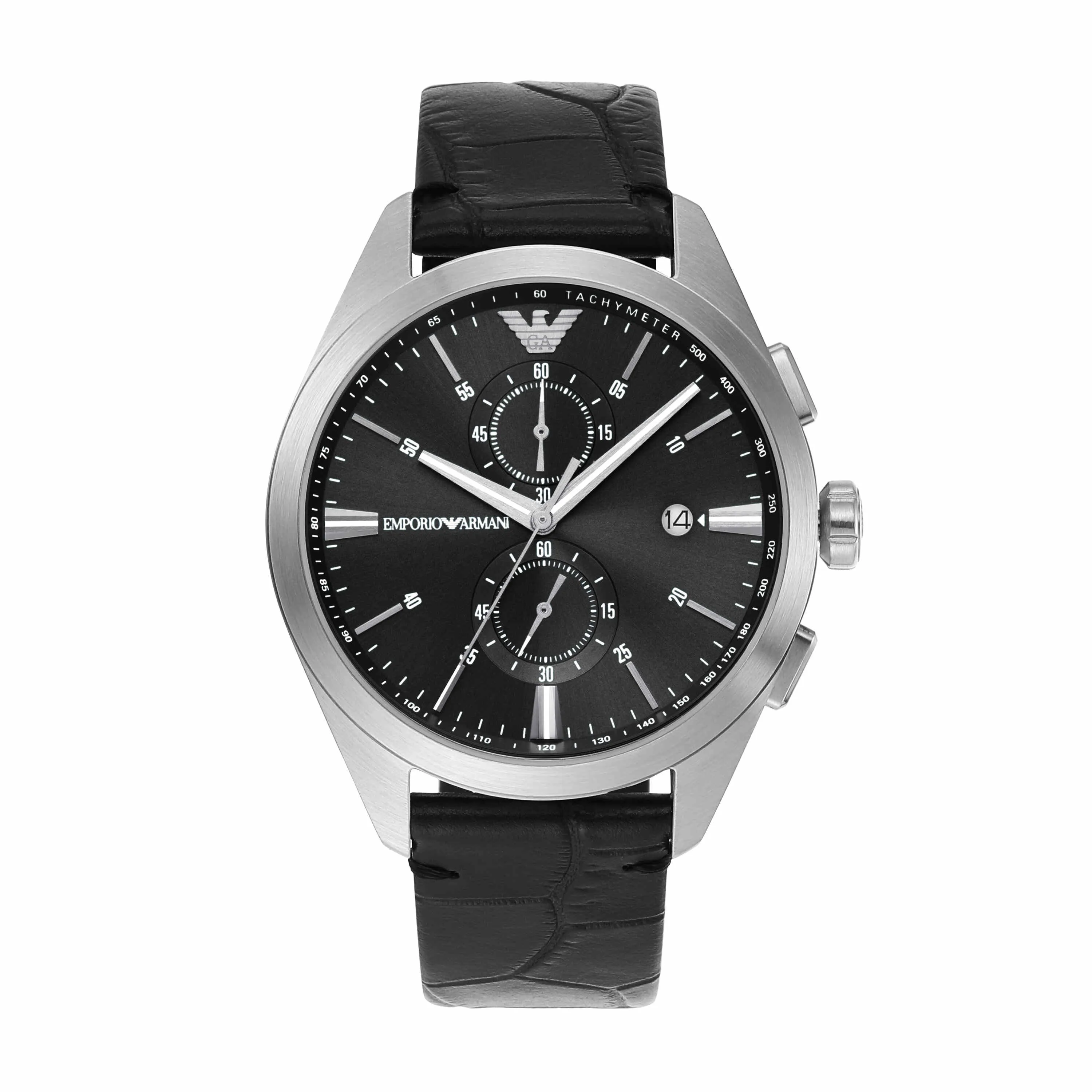 Emporio Armani Black Chronograph Watch AR11542