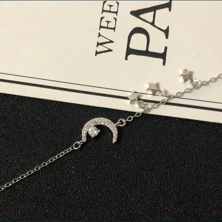 Fashion Simple Star Moon Bracelet