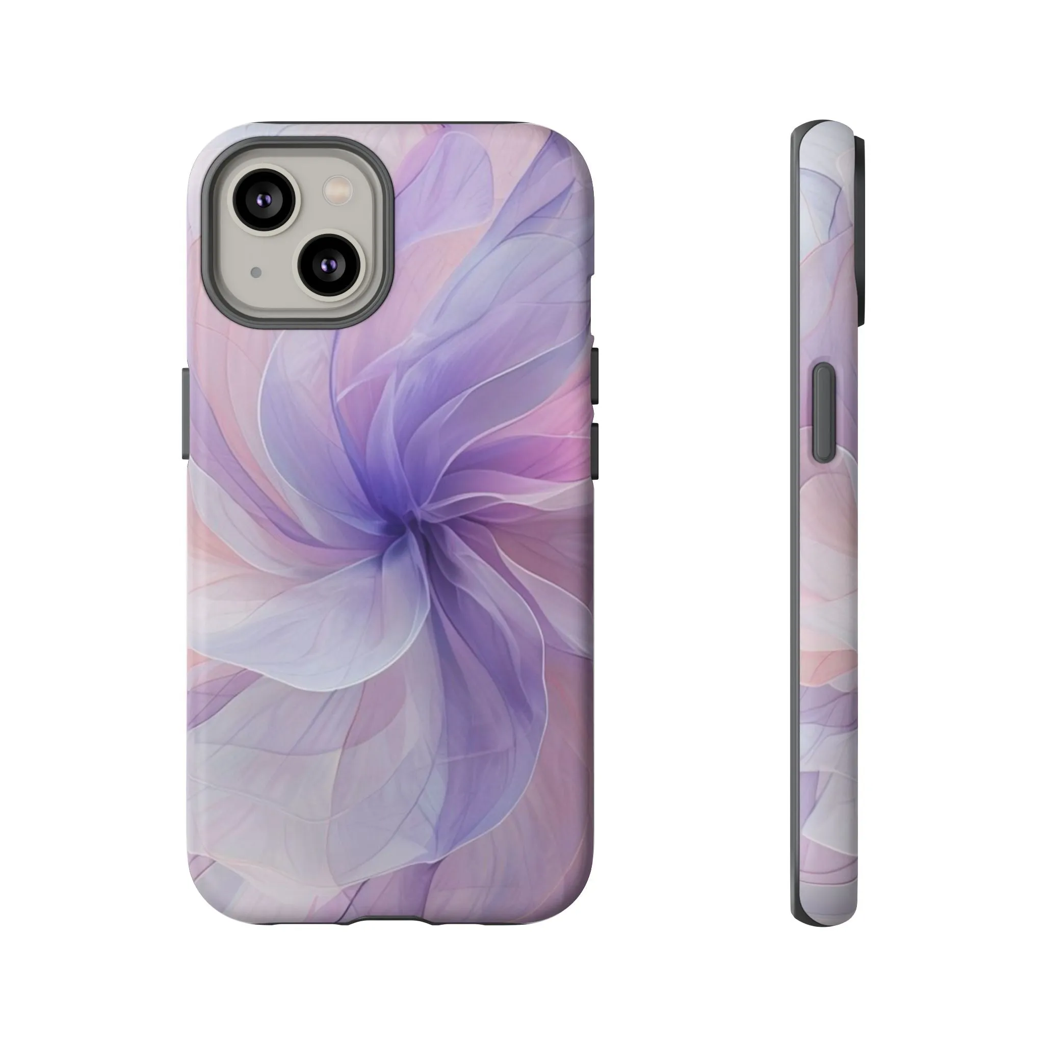 Floral Tough Cases for iPhone, Elegant Phone Cover, Durable Protective Case, Feminine Design, Gift for Her, Spring Accessories