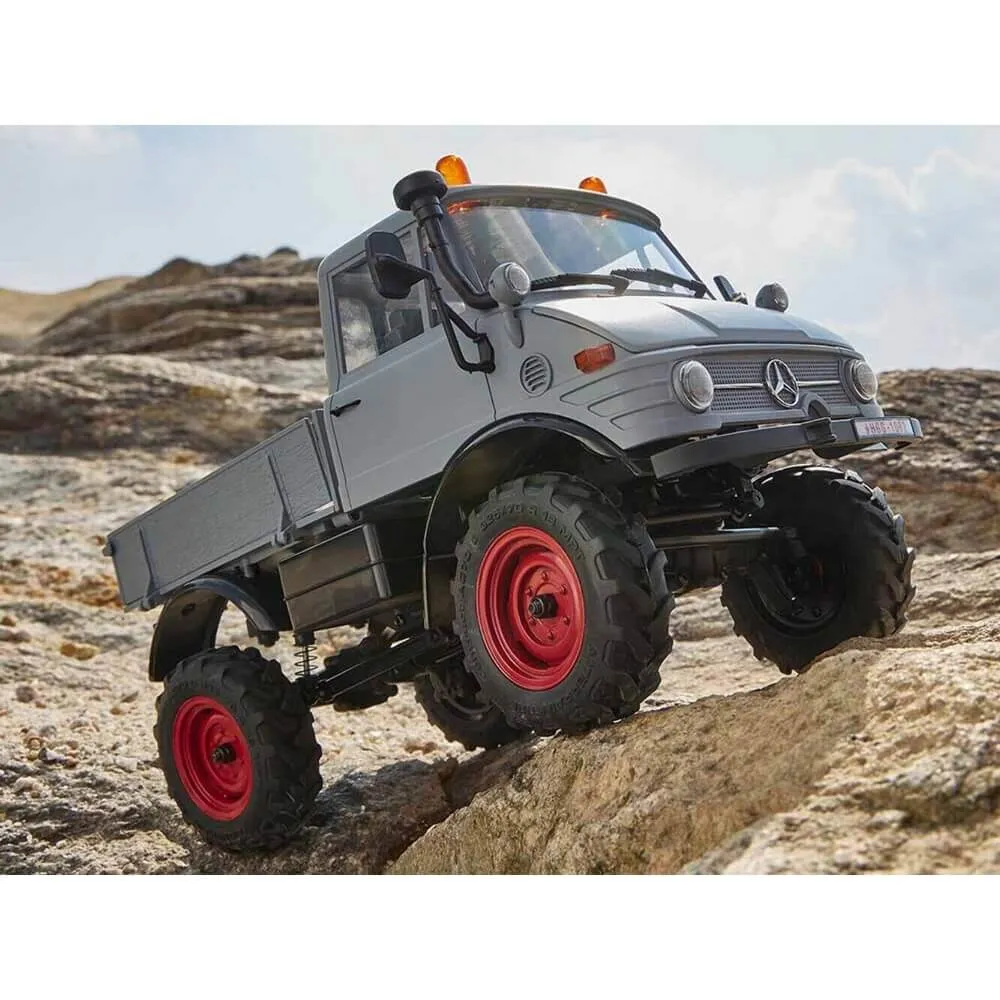 FMS (RTR) 1:24 FCX24 Mercedes-Benz Unimog 421 4WD Rock Crawler w/2-Speed Transmission, Tx, LiPo & Charger