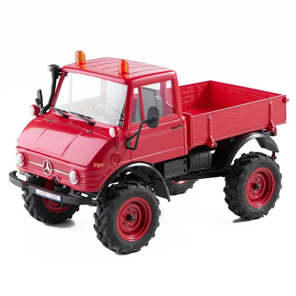 FMS (RTR) 1:24 FCX24 Mercedes-Benz Unimog 421 4WD Rock Crawler w/2-Speed Transmission, Tx, LiPo & Charger