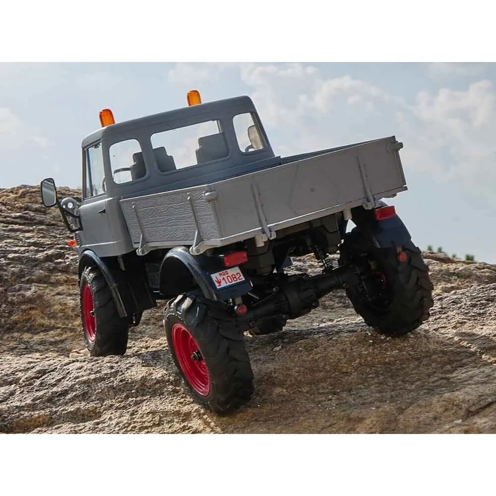 FMS (RTR) 1:24 FCX24 Mercedes-Benz Unimog 421 4WD Rock Crawler w/2-Speed Transmission, Tx, LiPo & Charger