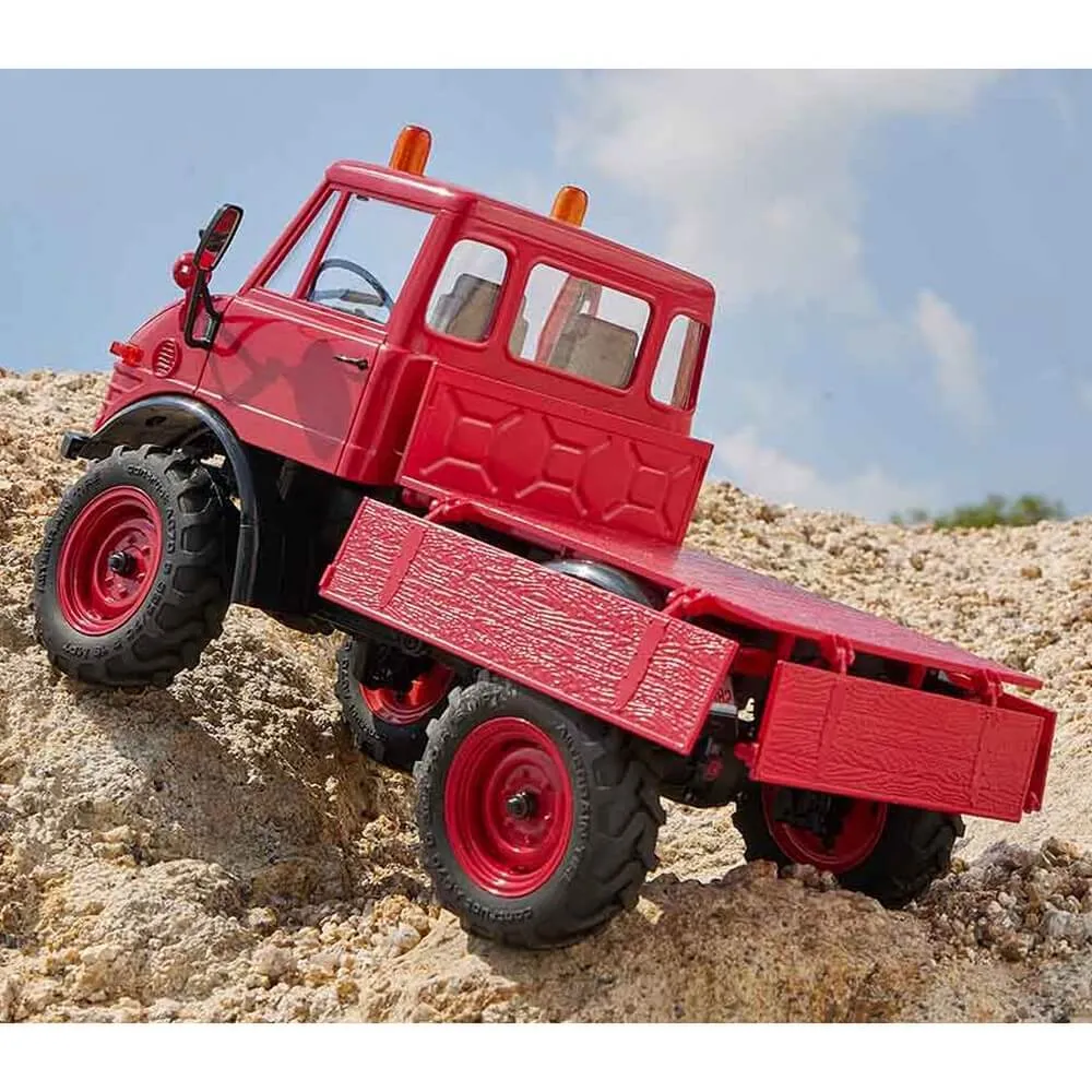 FMS (RTR) 1:24 FCX24 Mercedes-Benz Unimog 421 4WD Rock Crawler w/2-Speed Transmission, Tx, LiPo & Charger