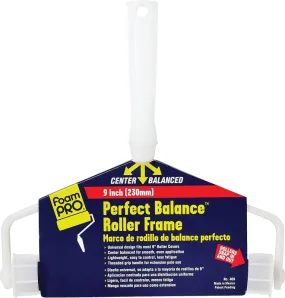 Foampro 409 Roller Frame, 9 in L Roller, Threaded Handle :PK 1: QUANTITY: 1