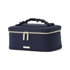 Frill Vanity Pouch S Navy