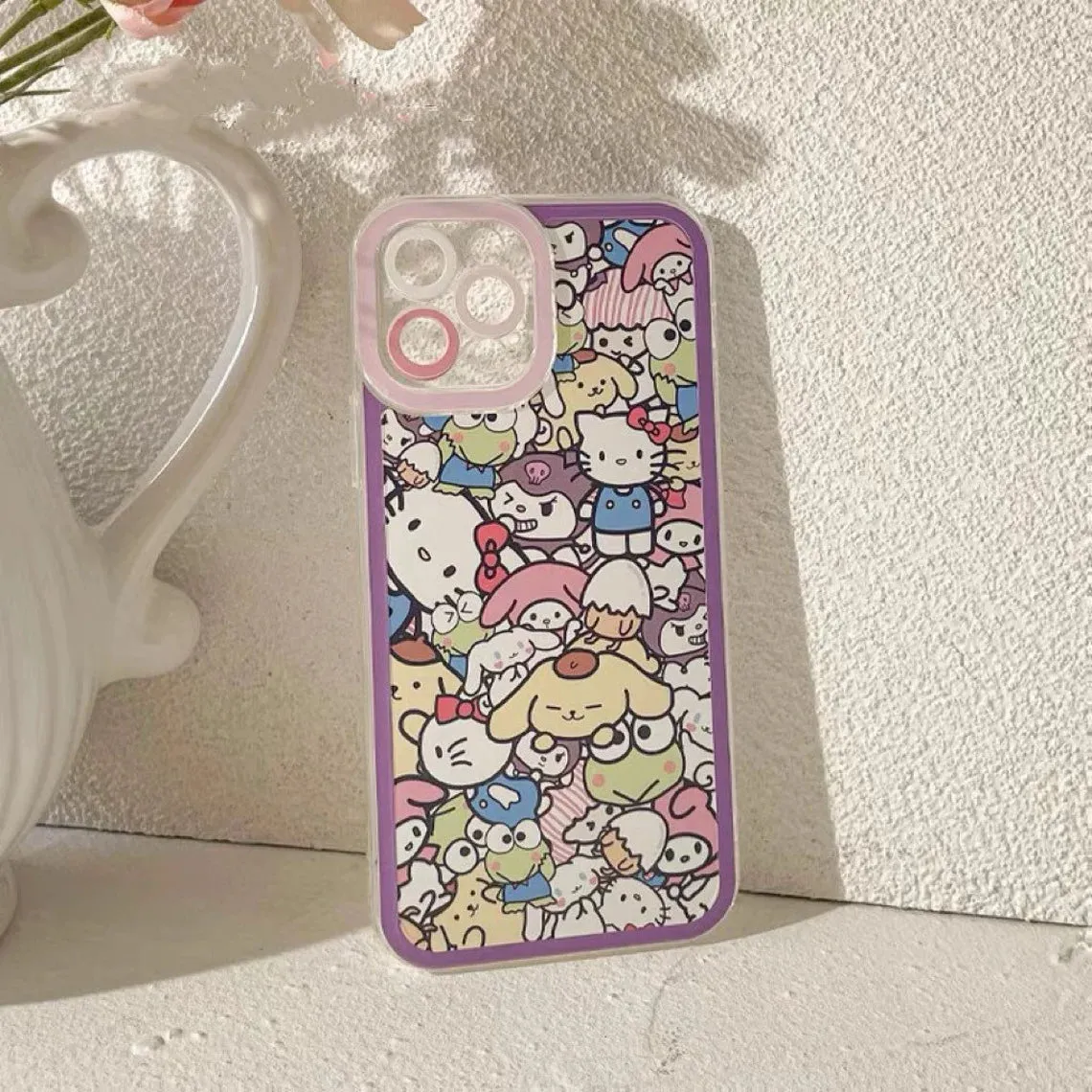 Full Japanese Cartoon KT MM KU CN PN KP GU iPhone Case 6 7 8 PLUS SE2 XS XR X 11 12 13 14 15 Pro Promax 12mini 13mini