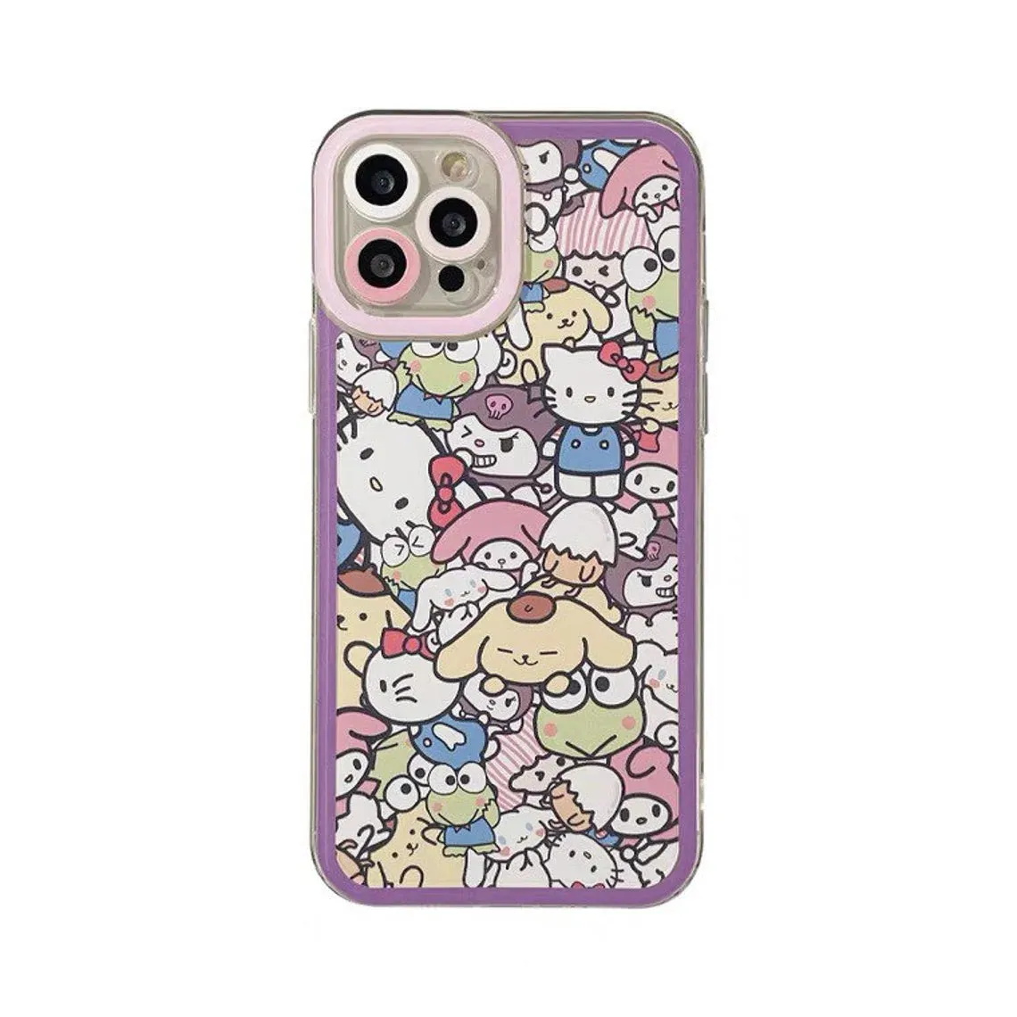 Full Japanese Cartoon KT MM KU CN PN KP GU iPhone Case 6 7 8 PLUS SE2 XS XR X 11 12 13 14 15 Pro Promax 12mini 13mini