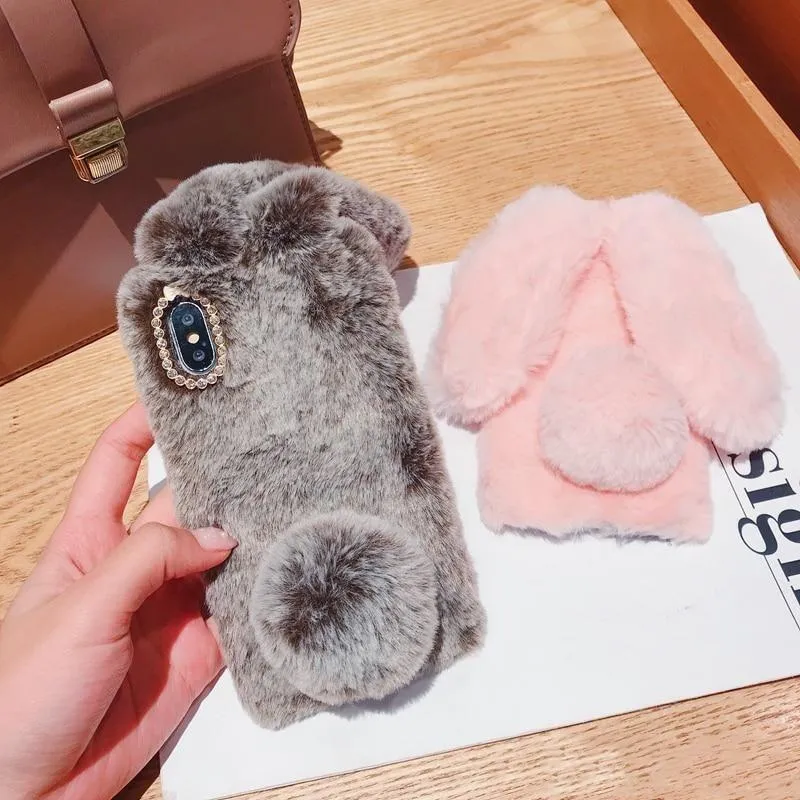 Fuzzy Bunny iPhone Case