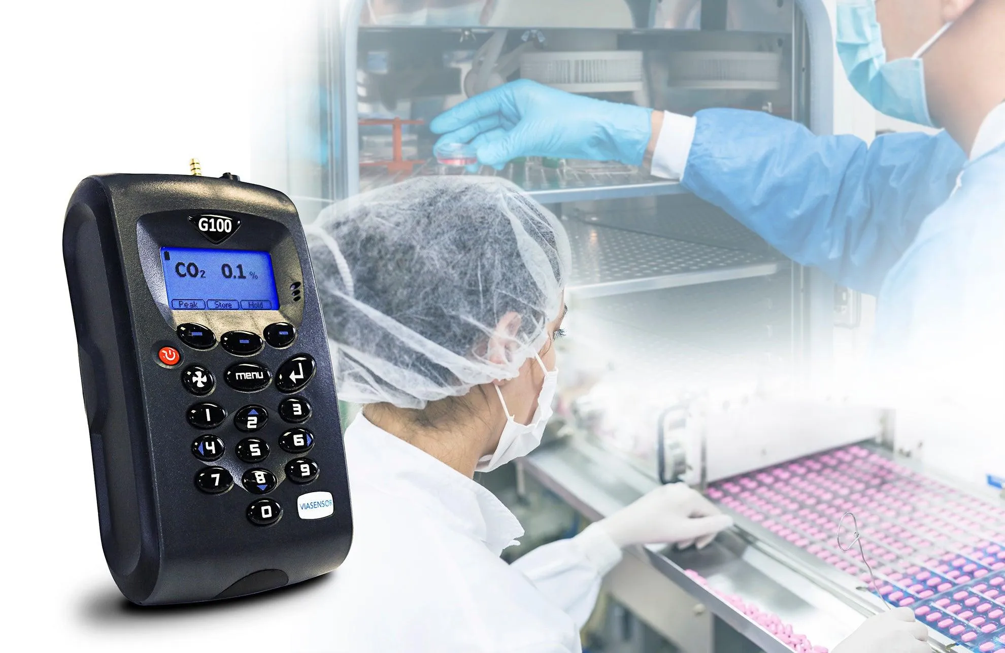 G100 Portable IVF Gas Analyzer