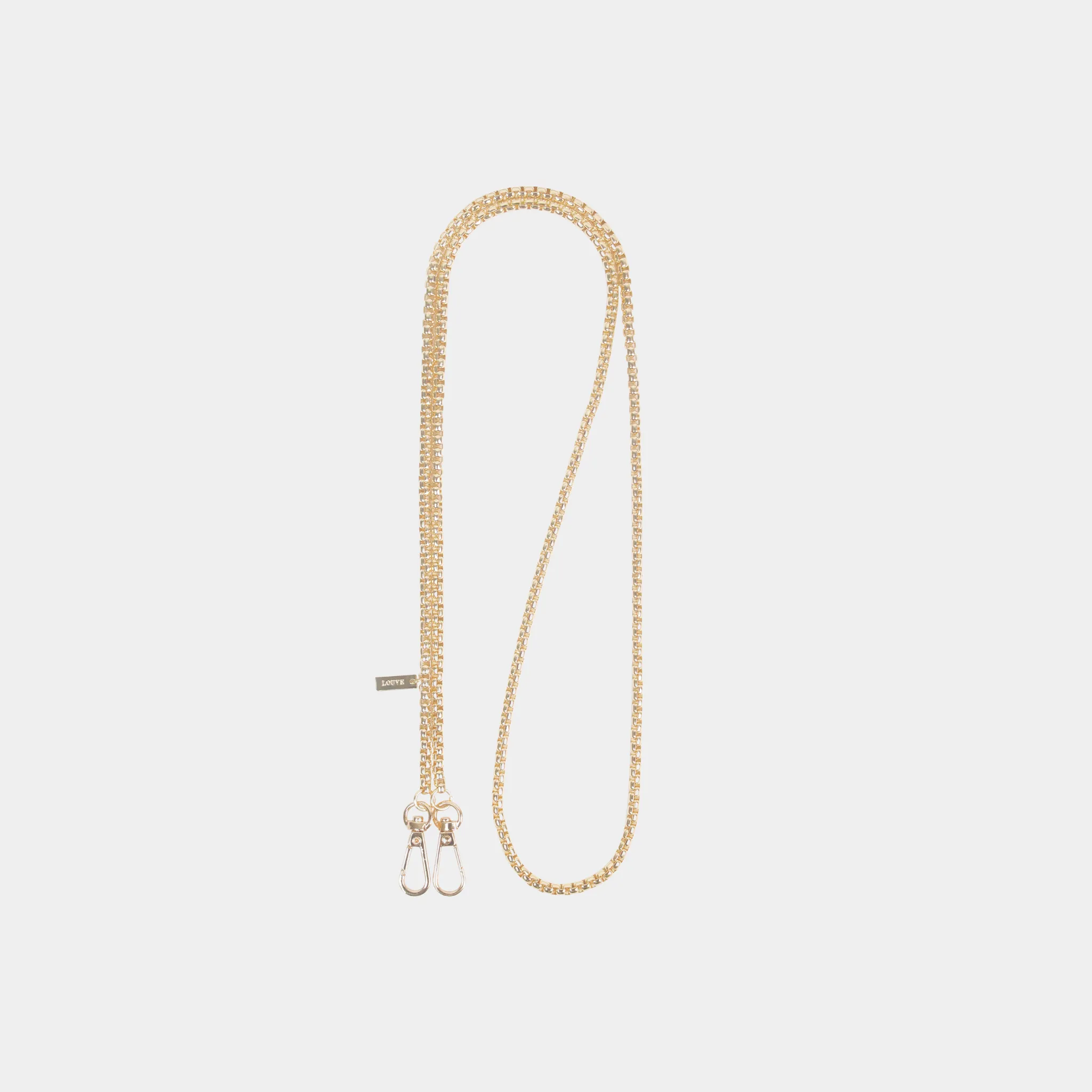 Gaia Gold-Plated Crossbody Phone Chain