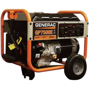 Generac GP7500E 7500W/9375W Gas Generator Electric Start New