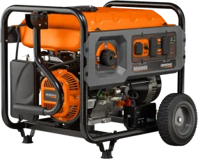 Generac RS8000E 8000W/10000W Portable Generator Electric Start with 25 Foot Cord Gas New