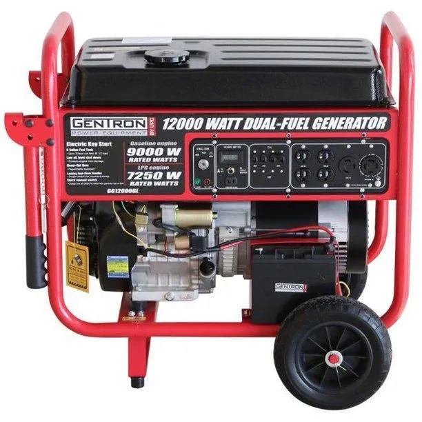 Gentron/All Power America GG12000GL 9000W/12000W Electric Start Dual Fuel Generator New