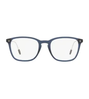 Giorgio Armani Men's Blue Wayfarer Optical Frame