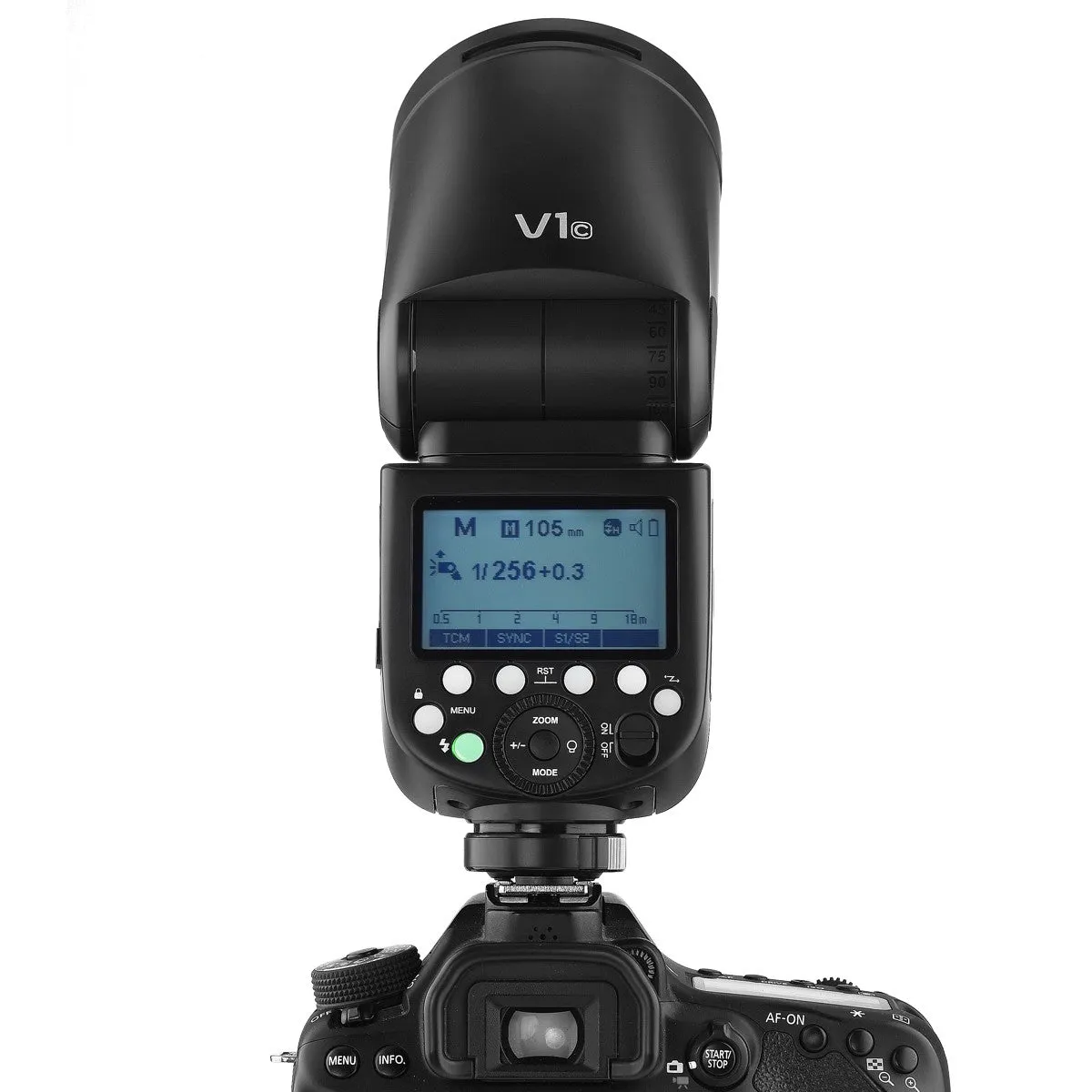 Godox V1 Round Head Flashgun for Canon - V1C