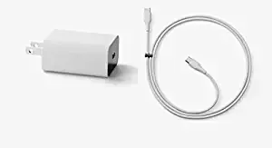 Google Charging Rapidly 18W 3A Type-C Charger with C-C cable for Pixel, Pixel XL, Pixel 2, and Pixel 2 XL - Ships Same/Next Day!!