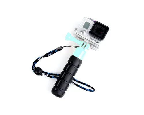 GoPro Lightweight Compact Grenade Hand Grip for Hero Camera - Aqua