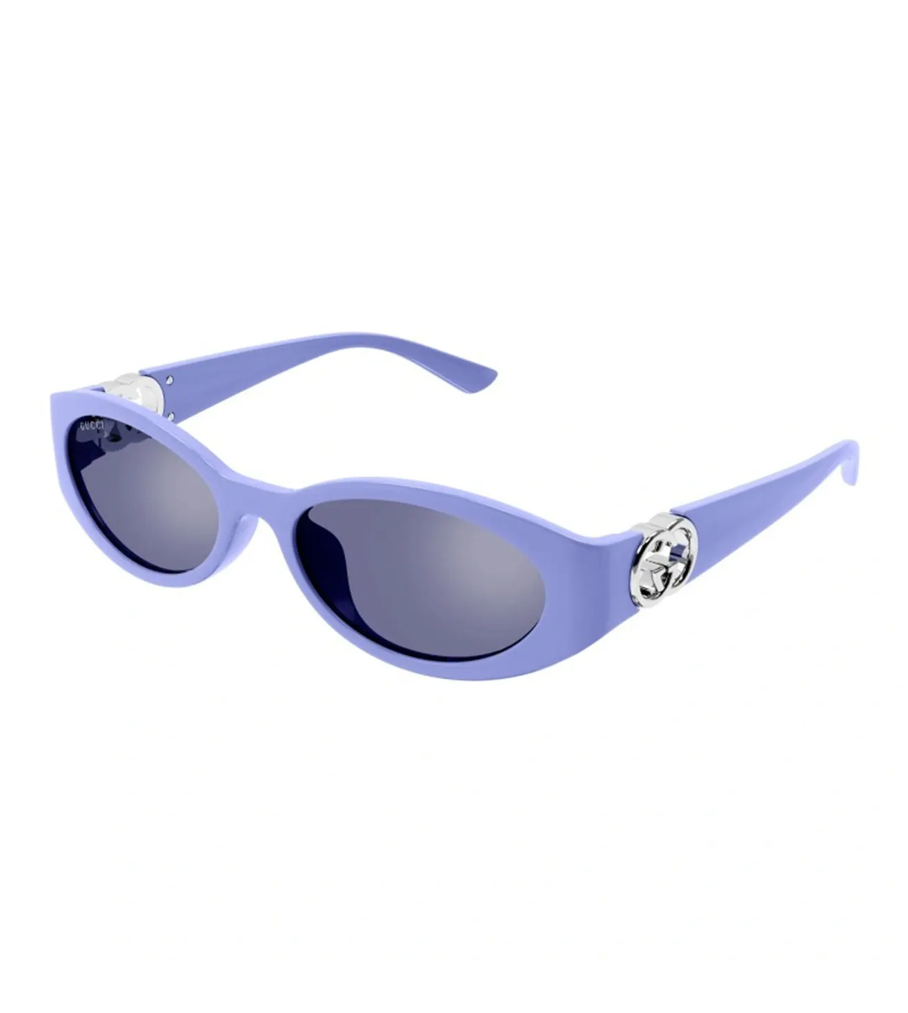 Gucci Women's Violet Oval Sunglasses