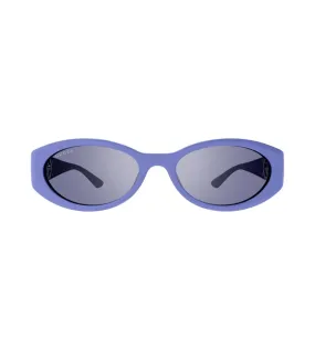 Gucci Women's Violet Oval Sunglasses