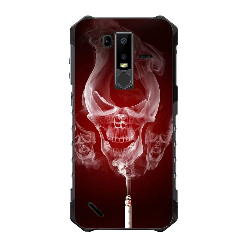 GUCOON Fashion Phone Case for Ulefone Armor 6 6E Soft Silicone Rubber Shell Back Case Gel Pudding Protective Cover