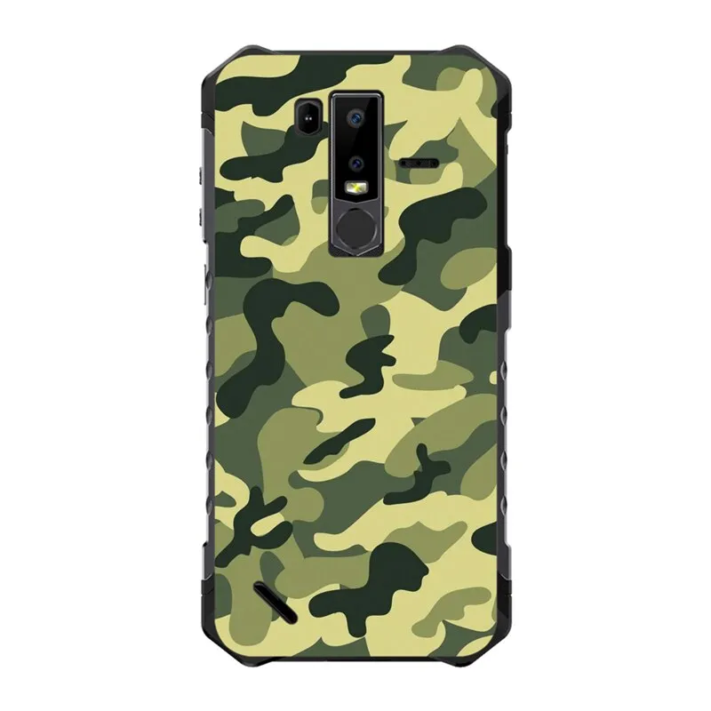 GUCOON Fashion Phone Case for Ulefone Armor 6 6E Soft Silicone Rubber Shell Back Case Gel Pudding Protective Cover