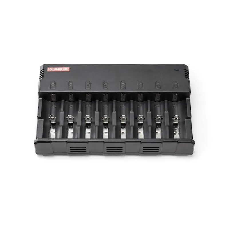 Halo 8-bay Universal Battery Charger - (KLGC-01B-01)