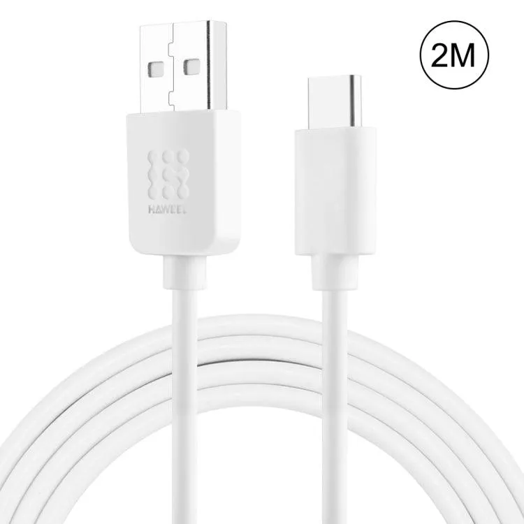 HAWEEL 2m USB-C to USB 2.0 High-Speed Data & Charging Cable