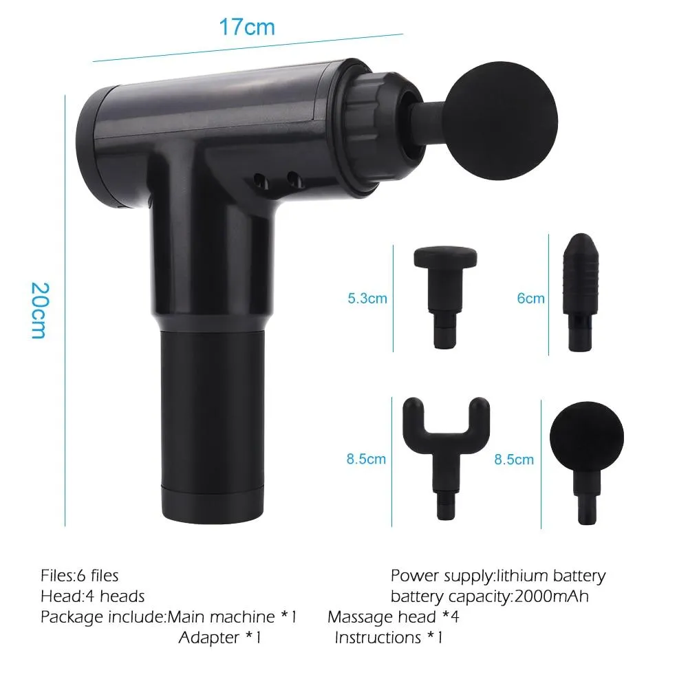 High-Quality 6-Speed Handheld Massager