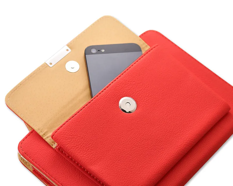 Holster Series iPad Mini Leather Case - Red