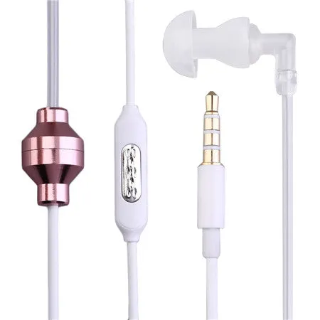 Hot New Single Stereo Secret Service Air Tube 3.5mm Anti Radiation Mobile Phone Headsets Earphone With Air Pipe KY-011