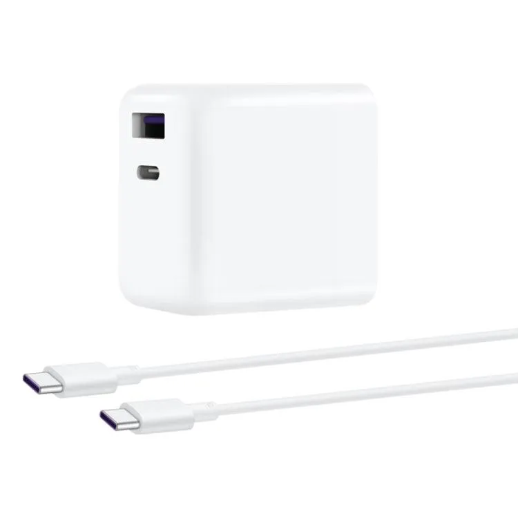 Huawei 65W GaN Dual Port Super Fast Charger with USB-C & Type-C Compatibility