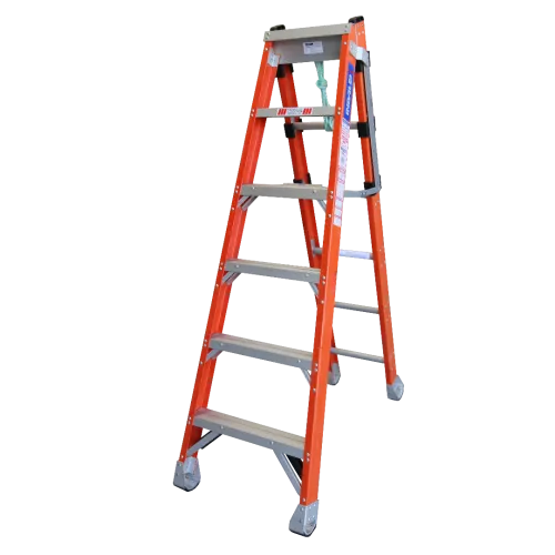 Indalex Pro Series Step, Extension and Stairway Heavy Duty Fibreglass Ladder