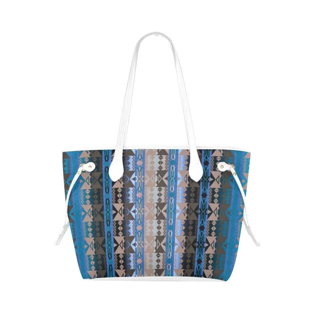 Inside the Paint Clan Lodge Clover Canvas Tote Bag