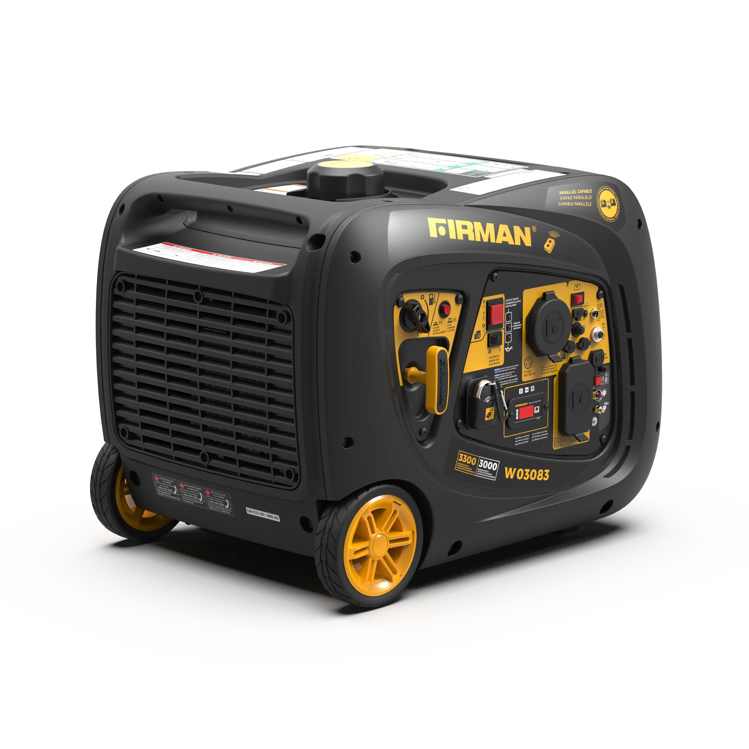 Inverter Portable Generator 3300W Remote Start