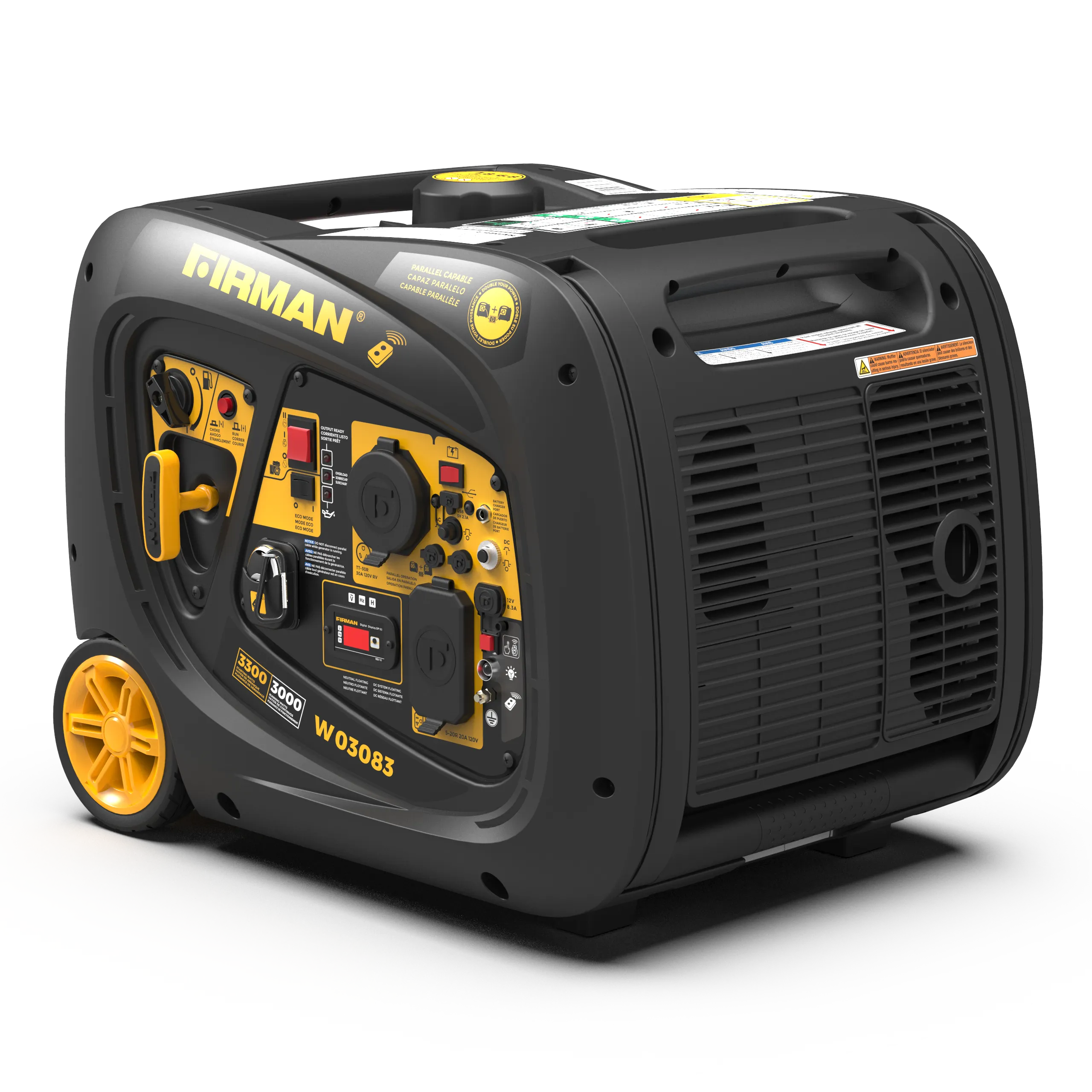 Inverter Portable Generator 3300W Remote Start