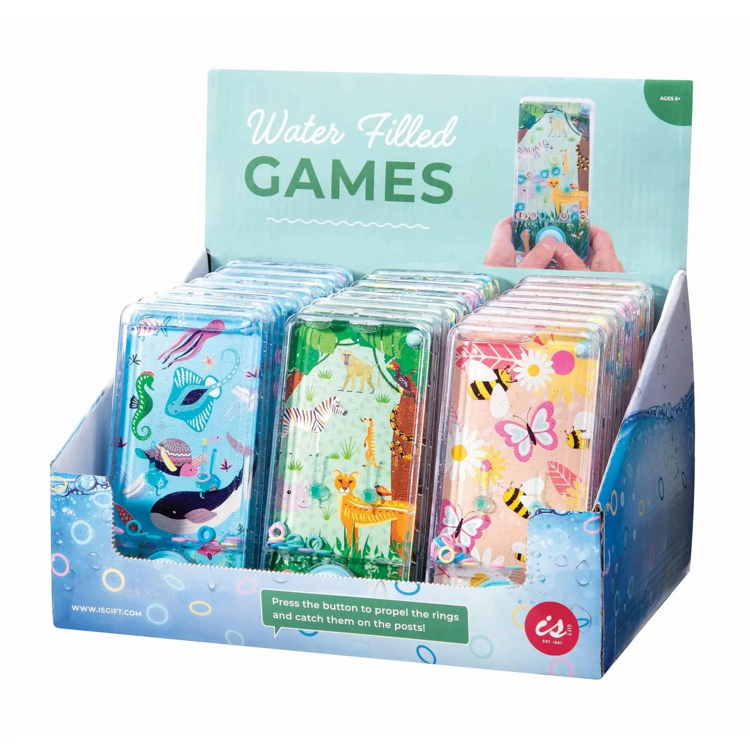 IS Gift Water Filled Games Animals Assorted (price per item)