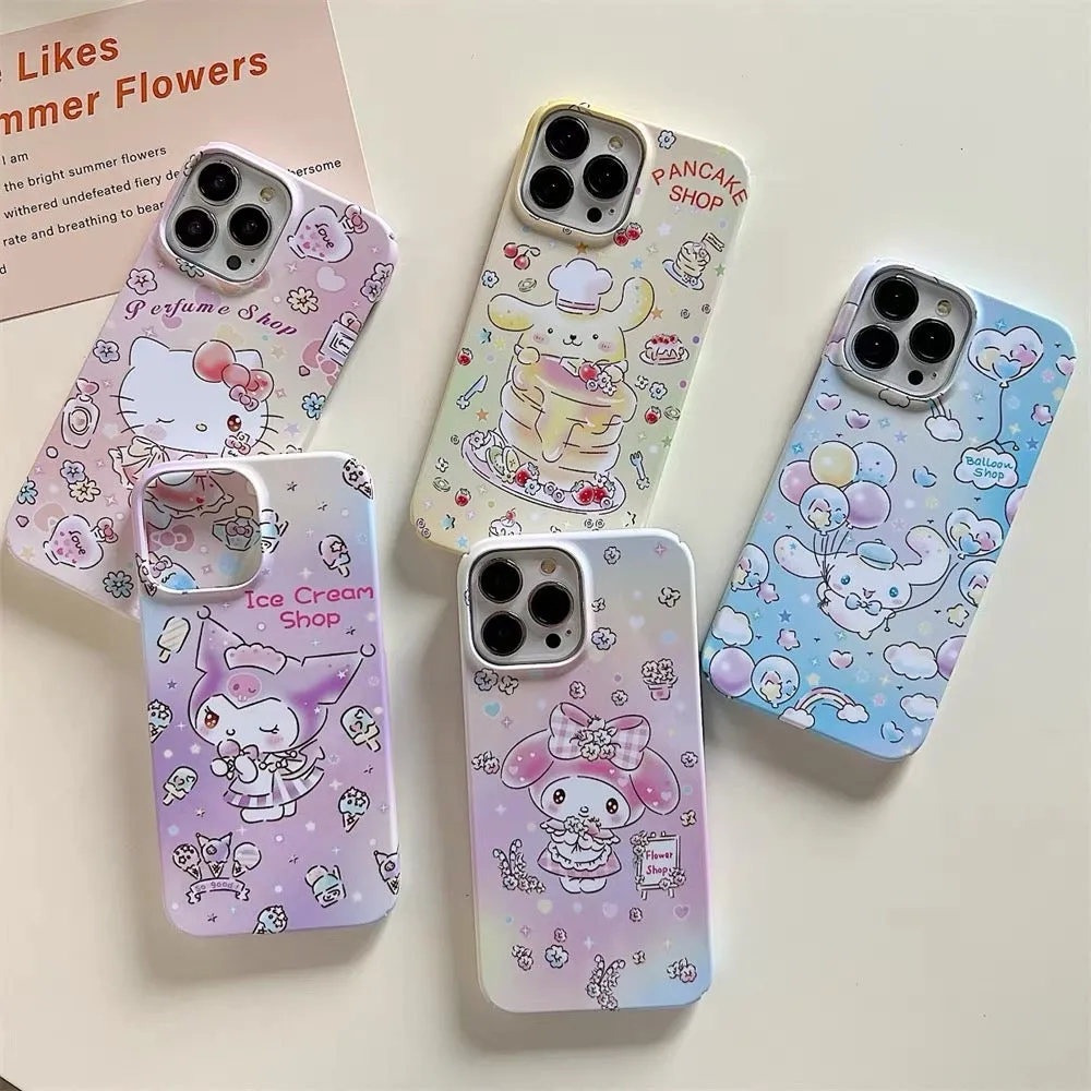 Japanese Cartoon Kawaii Style | KT MM KU CN PP - iPhone Case iPhone 11 12 13 14 Pro Promax