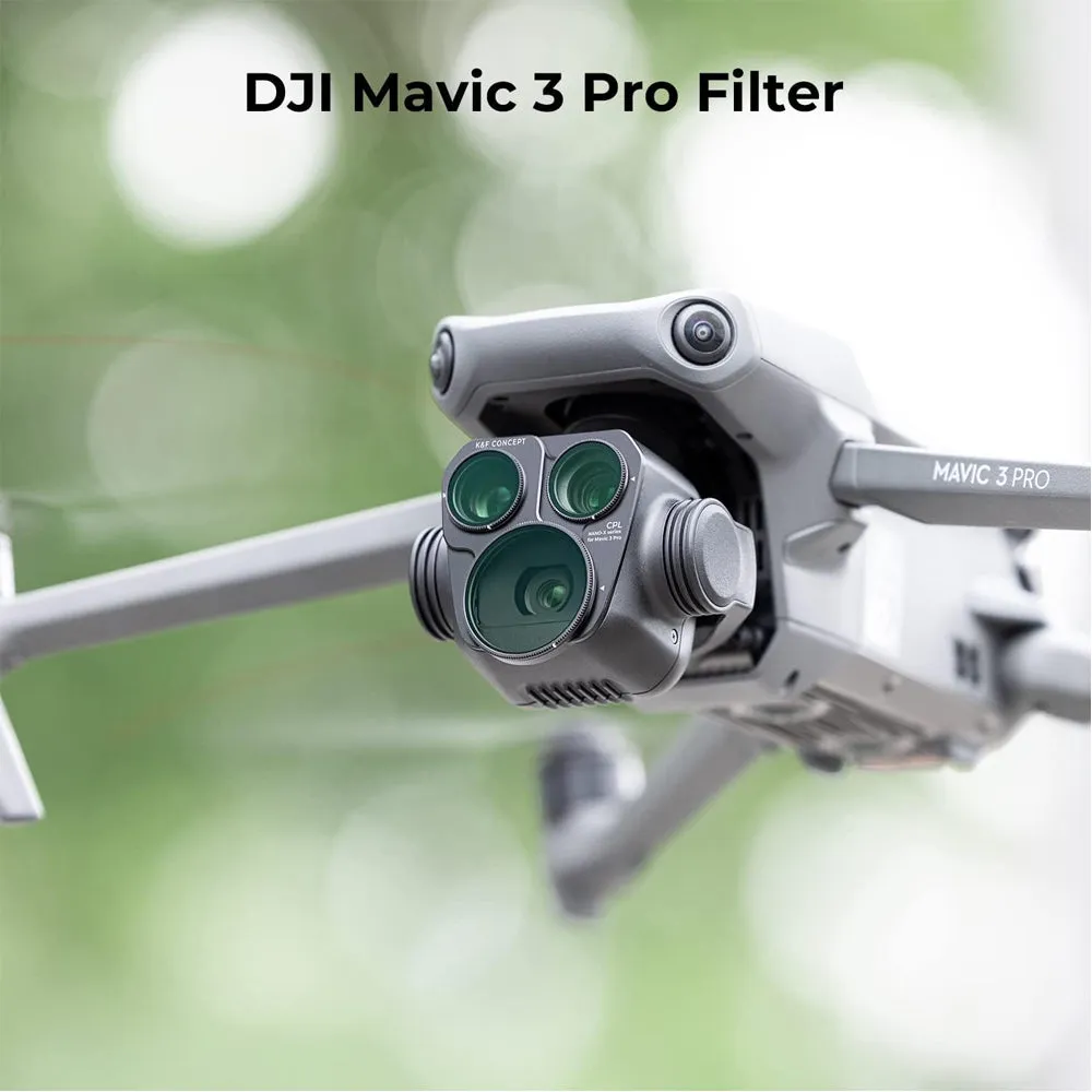 K&F Concept Nano-X Series DJI Mavic 3 Pro CPL Polarizing Optical Lens Filter Waterproof Anti-Reflective UHD MRC 28-Layer Nano-Coating | Aerial Drone Lens Filter