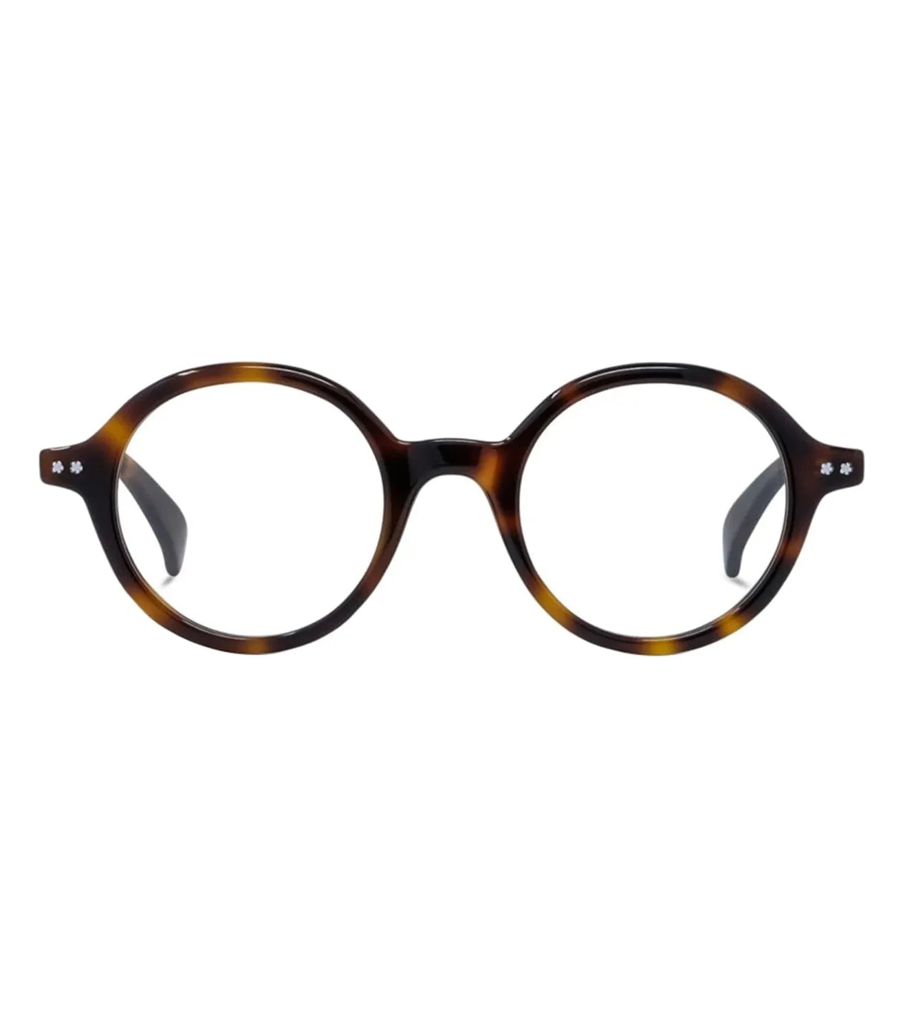 Kenzo Unisex Havana Round Optical Frame