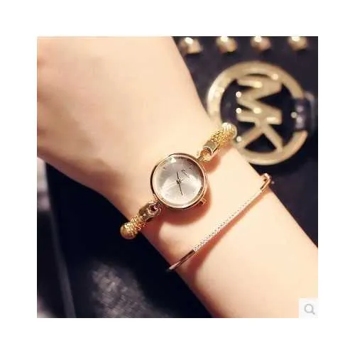 KIMIO KW6128S Fashion Women Quartz Watch Elegant Columnar Strap Ladies Dress Watch