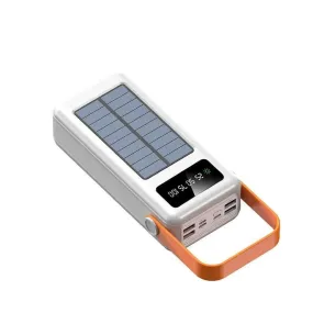 Large Capacity 80 000 mAh Solar LED Light Power Bank YM639CX