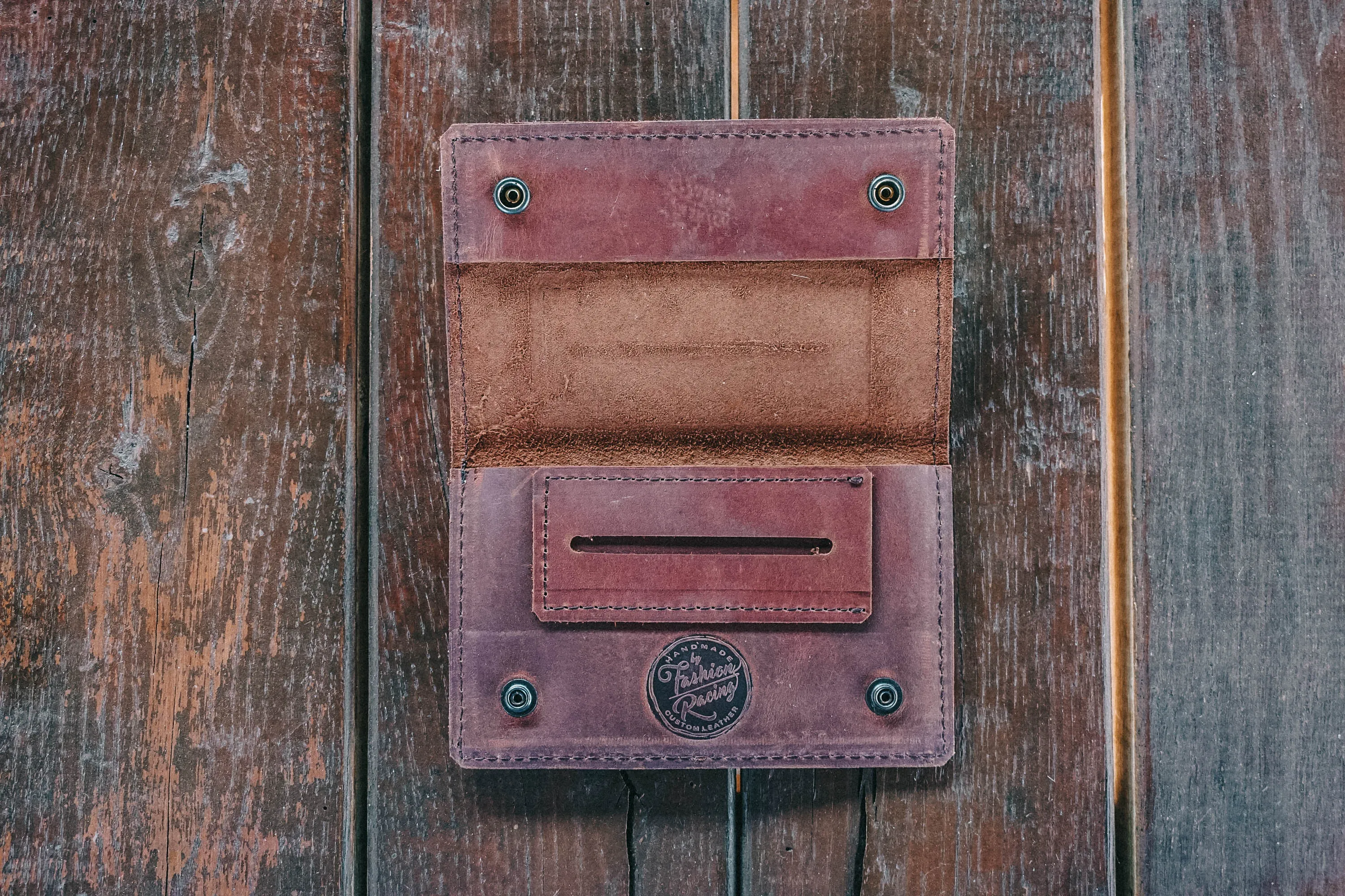 Leather tobacco case | Rolling tobacco pouch