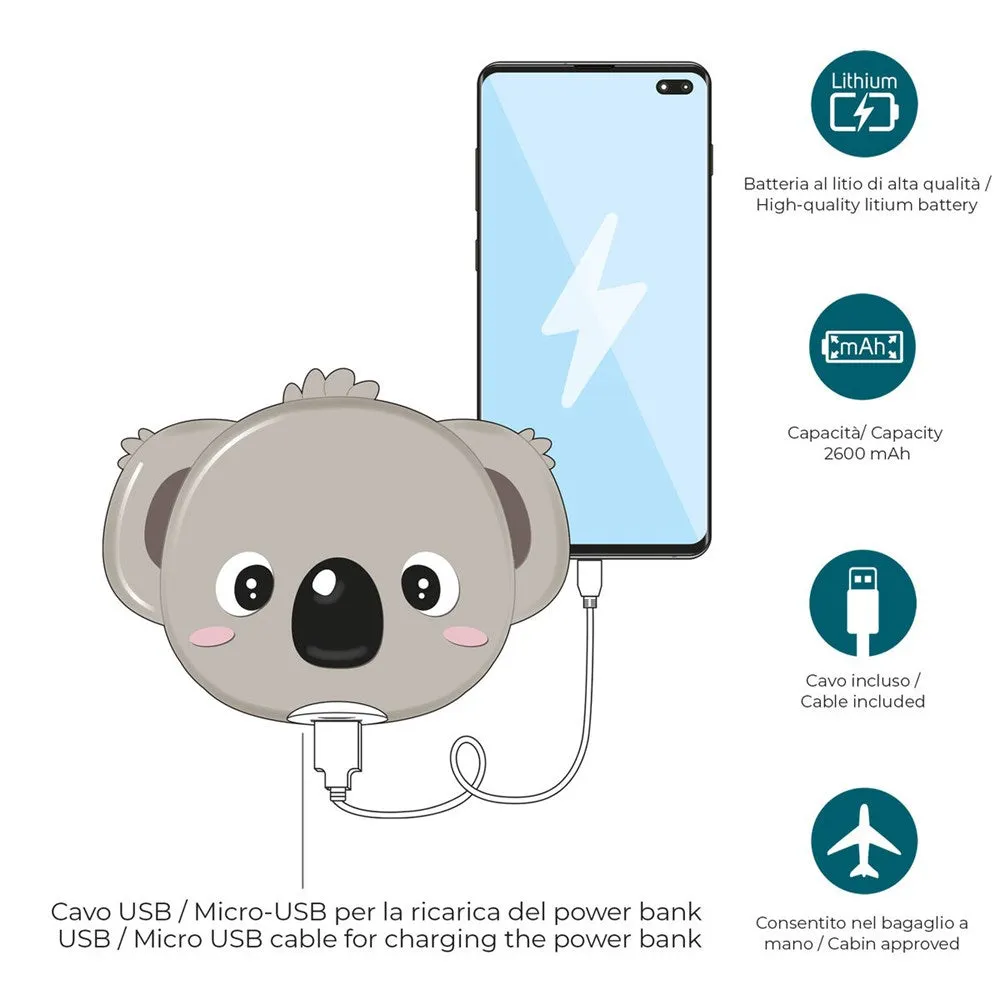 Legami: My Super Power Koala Power Bank