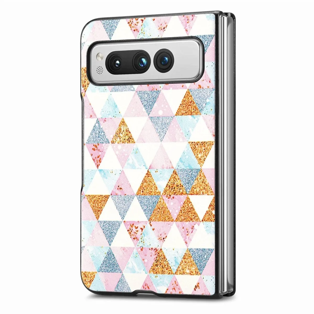 Lene Multi-Coloured Painted Leather Case for Google Pixel Fold