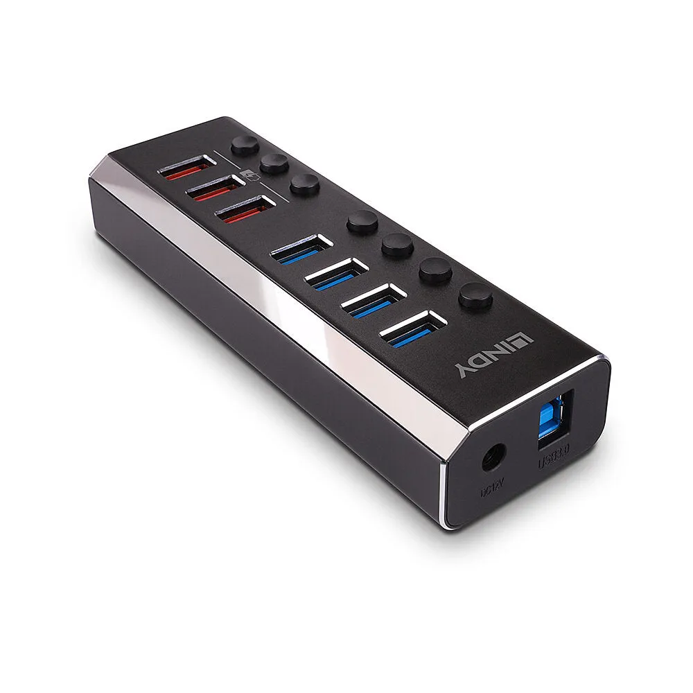 Lindy Usb 3.0 Hub 43371 - 7 Ports