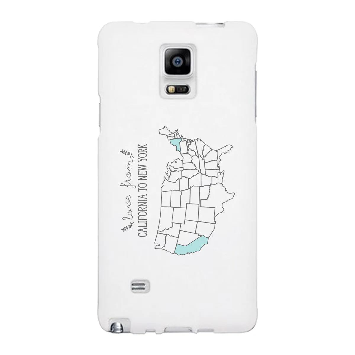 Love From States Customized Phone Case Personalized Phone Cover