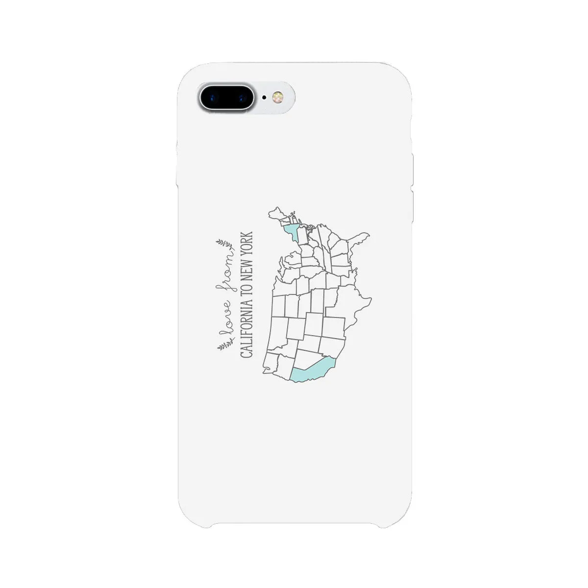 Love From States Customized Phone Case Personalized Phone Cover